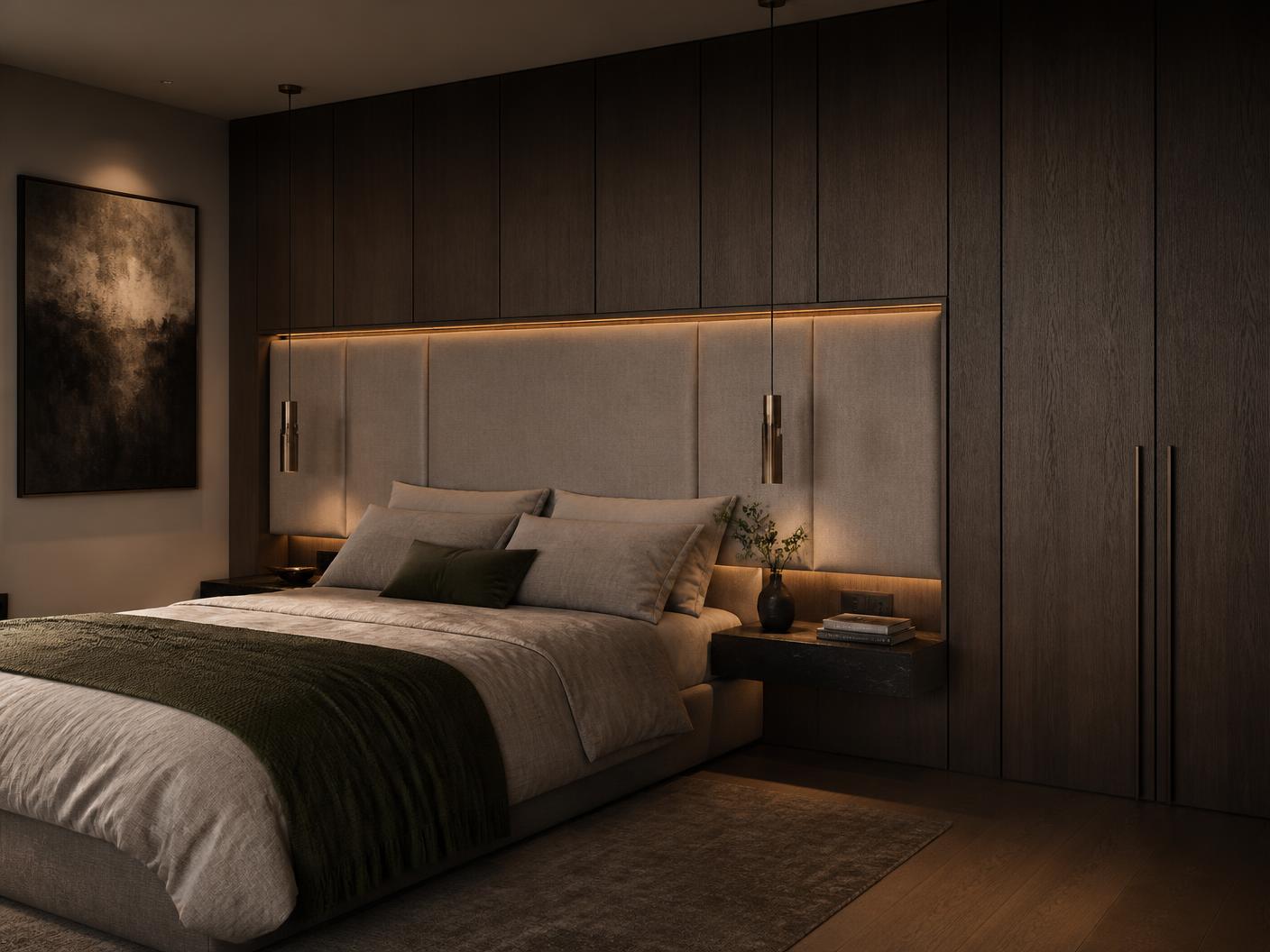 Smoked Oak Bedroom