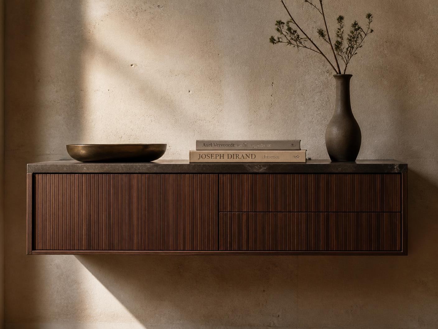 Walnut Console